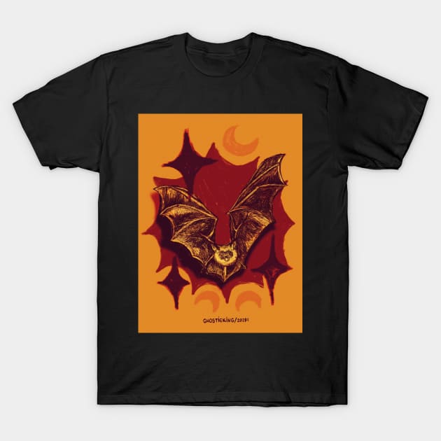 batsy batsy | solar sky version T-Shirt by ghostieking